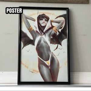 Vampirella Fantasy Art Pinup Girl Poster